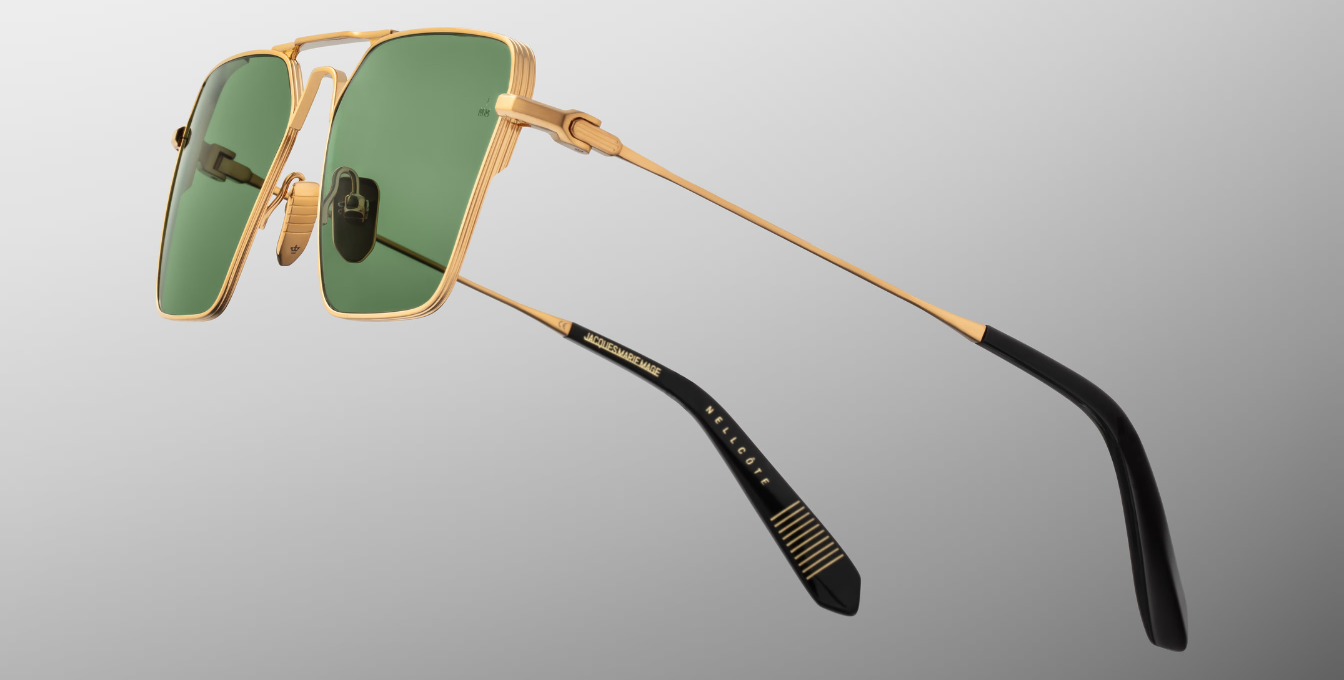 Jacques Marie Mage Nellcôte | Obscura - limitierte Luxussonnenbrille, handgefertigt in Japan 