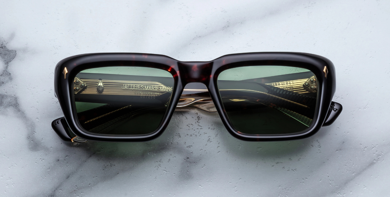 Jacques Marie Mage Walker Etna - limitierte Luxussonnenbrille, handgefertigt in Japan aus Acetat