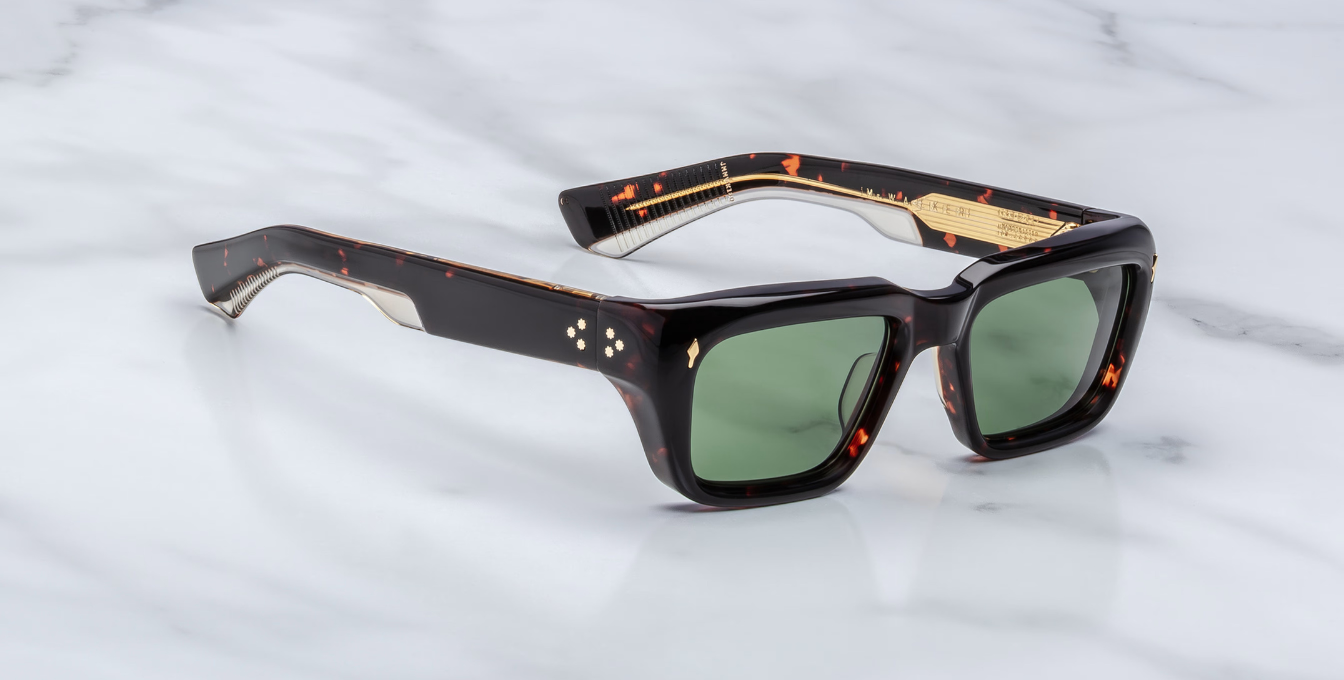 Jacques Marie Mage Walker Etna - limitierte Luxussonnenbrille, handgefertigt in Japan aus Acetat