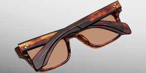 Jacques Marie Mage Molino 55 Bourbon Sonnenbrille in Braun - limitierte, handgefertigte Luxusbrille aus Acetat