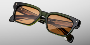 Jacques Marie Mage Molino 55 Borneo Sonnenbrille in Grün - limitierte, handgefertigte Luxusbrille aus Acetat