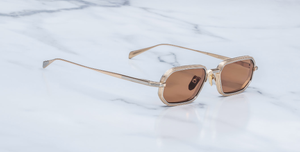 Jacques Marie Mage Squadron Darjeeling Sonnenbrille in Gold - limitierte, handgefertigte Luxusbrille