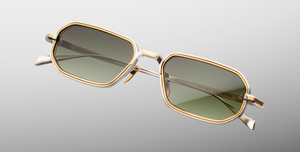 Jacques Marie Mage Squadron Silver Sonnenbrille in Silber - limitierte, handgefertigte Luxusbrille