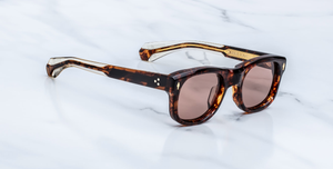 Jacques Marie Mage Amilcar Argyle Sonnenbrille in Havanna - limitierte, handgefertigte Luxusbrille