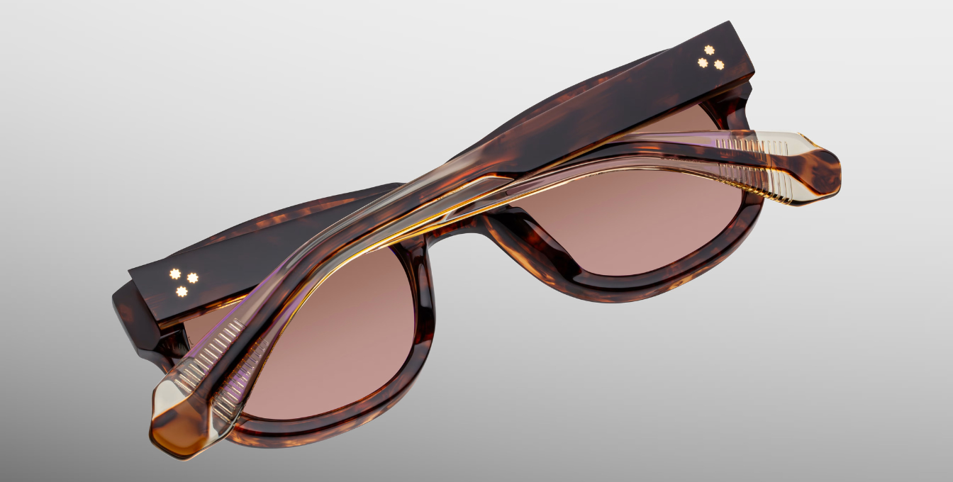 Jacques Marie Mage Amilcar Argyle Sonnenbrille in Havanna - limitierte, handgefertigte Luxusbrille