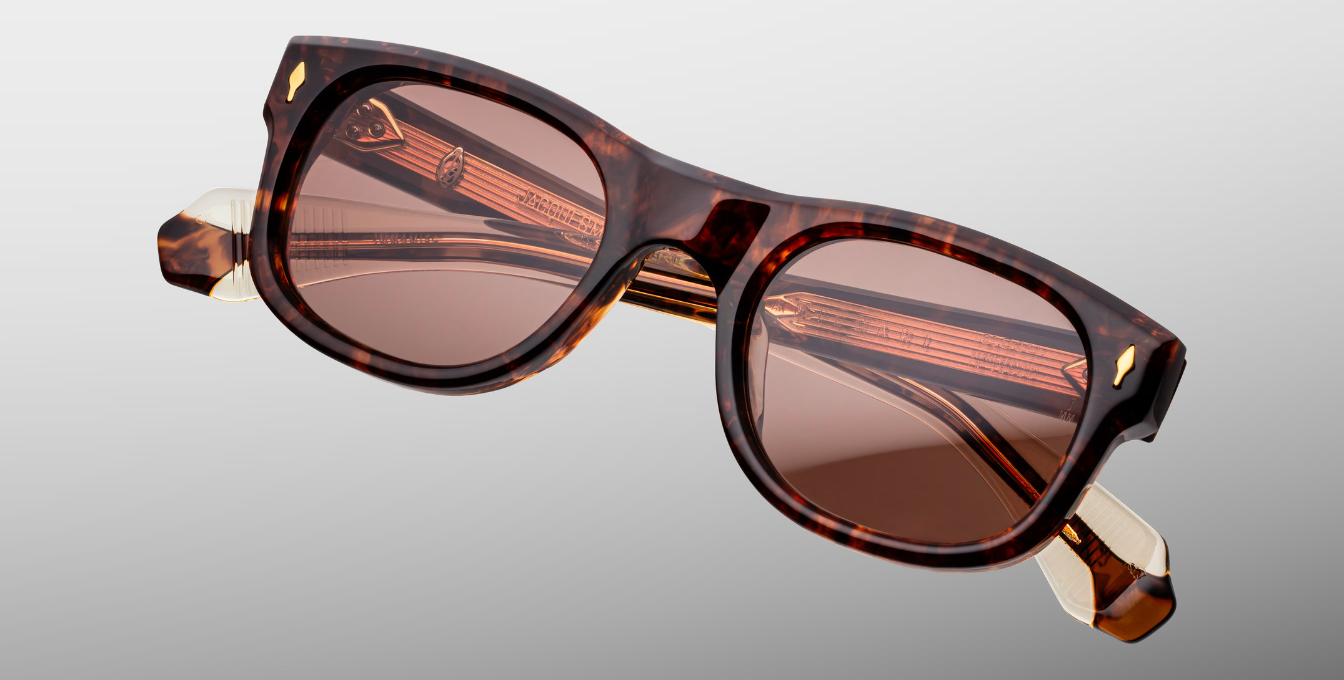 Jacques Marie Mage Amilcar Argyle Sonnenbrille in Havanna - limitierte, handgefertigte Luxusbrille