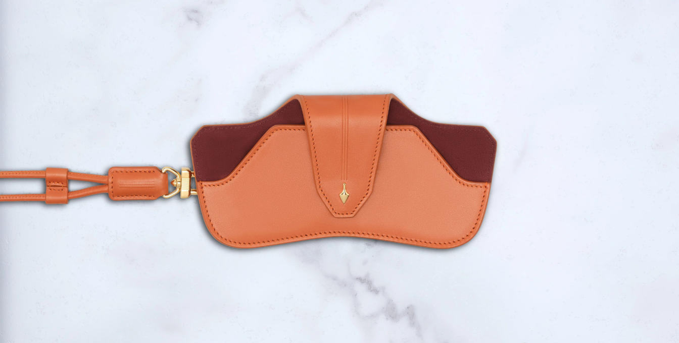 Jacques Marie Mage Leather Goods in Hunter in Orange