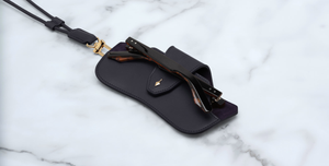 Jacques Marie Mage Leather Goods in Hunter in Navy
