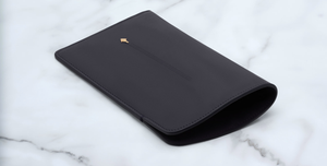 Jacques Marie Mage Circa Slip Case in Navy