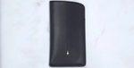 Jacques Marie Mage Circa Slip Case in Navy