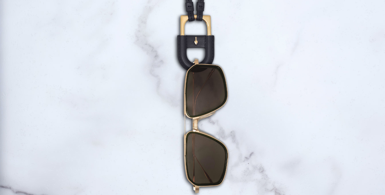 Jacques Marie Mage Bolin Necklace in Navy