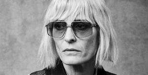 Jacques Marie Mage Jagger Paon Sonnenbrille in Matt Schwarz - limitierte, handgefertigte Luxusbrille in Eckig
