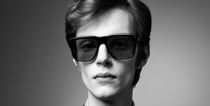Jacques Marie Mage Yves Noir 11 Sonnenbrille in Schwarz - limitierte, handgefertigte Luxusbrille in Eckig