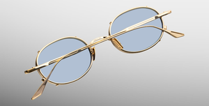 Jacques Marie Mage Violet | Ciel Sonnenbrille in Gold - limitierte, handgefertigte Luxusbrille