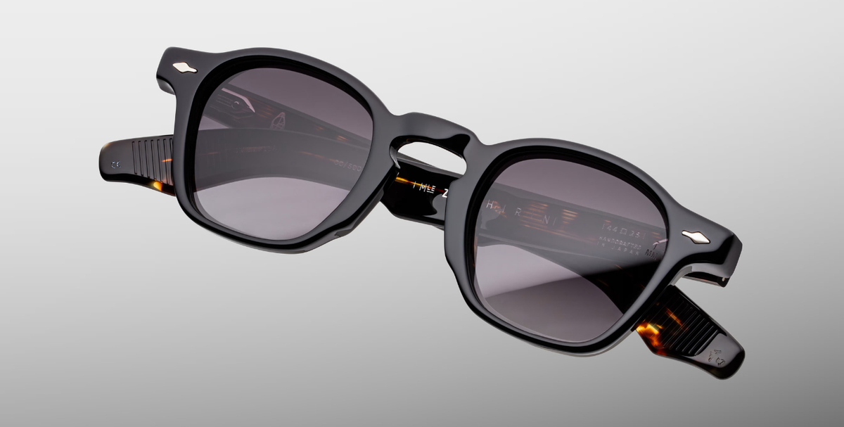 Jacques Marie Mage Zephirin Noir 11 Sonnenbrille in Schwarz - limitierte, handgefertigte Luxusbrille aus Japan