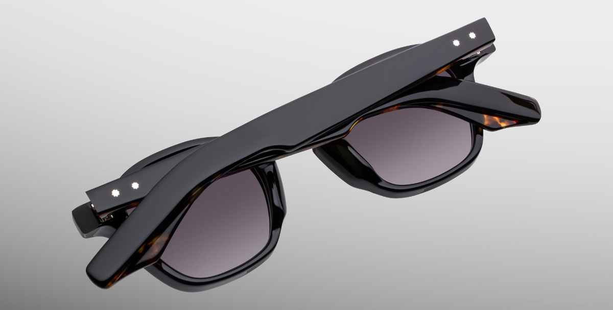 Jacques Marie Mage Zephirin Noir 11 Sonnenbrille in Schwarz - limitierte, handgefertigte Luxusbrille aus Japan