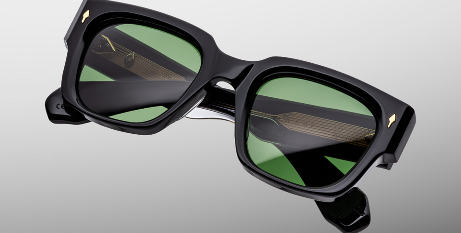 ベノムE×J JMM Enzo Etna luxury sunglasses in black and green lenses, limited