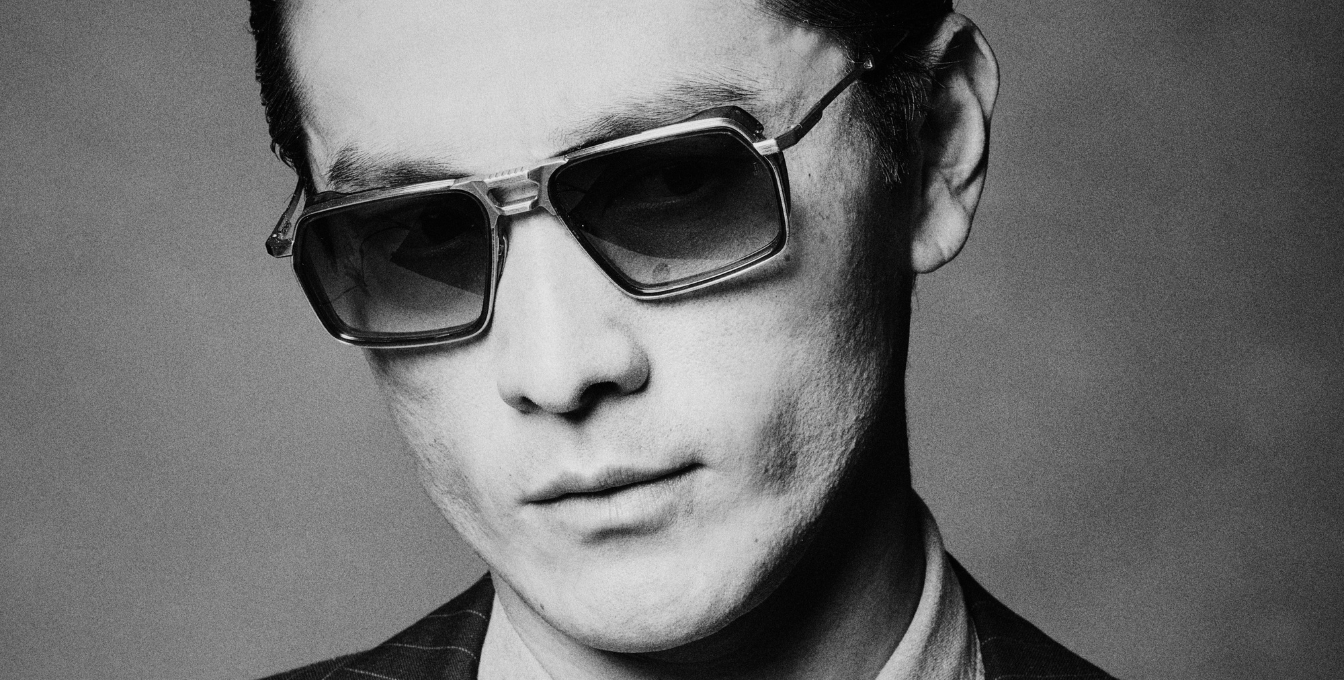 Jacques Marie Mage GT-R Armour Sonnenbrille in Schwarz und Grau - limitierte, handgefertigte Luxusbrille 