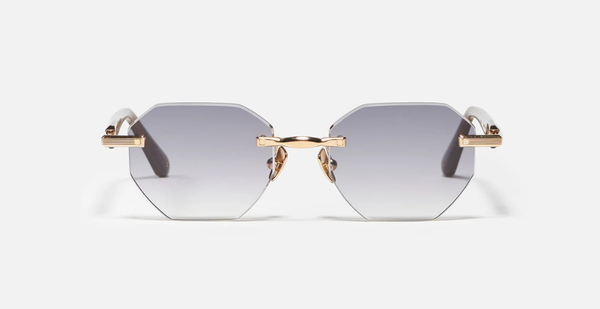 John Dalia Timothy C532 — A gold luxury sunglasses frame finished