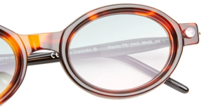 Ovale Kuboraum P6 | HAG Luxussonnenbrille entworfen in Berlin handgefertigt in Italien