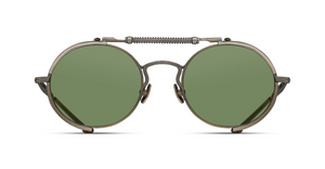Matsuda 2809H-V2 | Antique Gold - Bottle Green