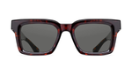 Matsuda M1033 | Dark Brown Demi - Luxussonnenbrille mit braunem Rahmen und grünen Gläsern handgemacht in Japan 