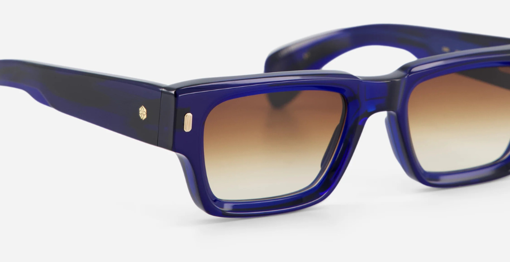 Sato Sira | E-1 - Luxus-Sonnenbrille aus Acetat, hergestellt in Japan und eckig