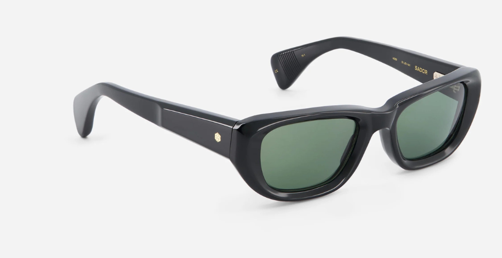 Sato Sador | N-1 - Luxus-Sonnenbrille aus Acetat, hergestellt in Japan, Eckig.