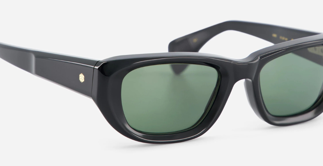 Sato Sador | N-1 - Luxus-Sonnenbrille aus Acetat, hergestellt in Japan, Eckig.