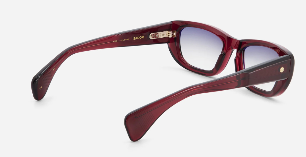 Sato Sador | RS-1 - Luxus-Sonnenbrille aus Acetat, hergestellt in Japan, Eckig