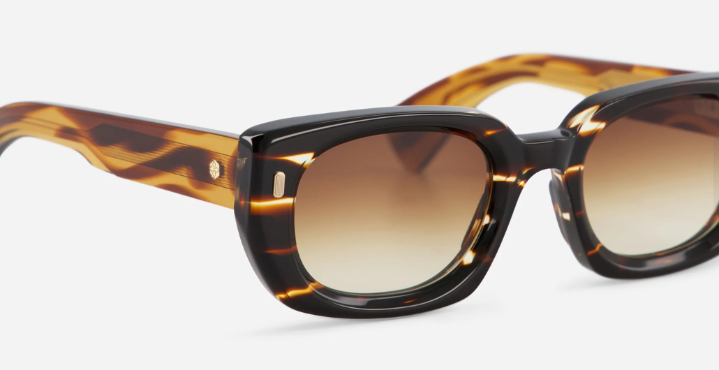 Sato Sinistra | CG-1- Luxus-Sonnenbrille aus Acetat, hergestellt in Japan in Eckig