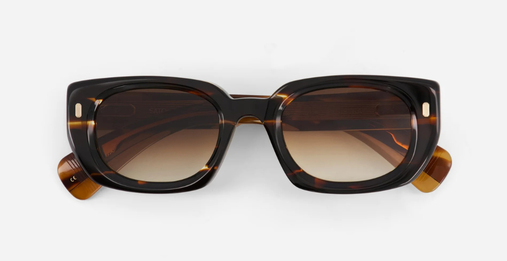 Sato Sinistra | CG-1- Luxus-Sonnenbrille aus Acetat, hergestellt in Japan in Eckig
