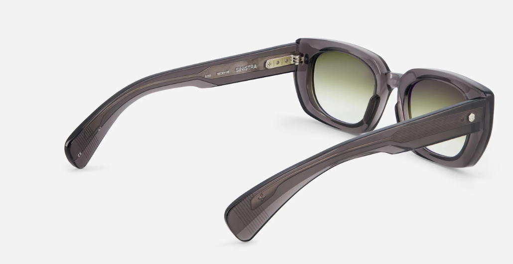 Sato Sinistra | G-1- Luxus-Sonnenbrille aus Acetat, hergestellt in Japan in Eckig