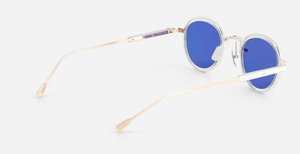Runde Sato Lyra | RG/P-1 - luxus Sonnenbrille aus Titan, hergestellt in Japan