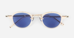 Runde Sato Lyra | RG/P-1 - luxus Sonnenbrille aus Titan, hergestellt in Japan