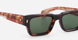Sato Sira | AR-1 - Luxus-Sonnenbrille aus Acetat, hergestellt in Japan - eckige Rahmen
