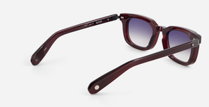 Alcor | RC/MB-1 - luxuriöse Sonnenbrille in schwarz mit grauen verlaufsgläsern, gefertigt in Japan