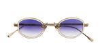 Sato Mirac | AG/HC-1 - Runde Luxus Sonnenbrille aus Titan, hergestellt in Japan