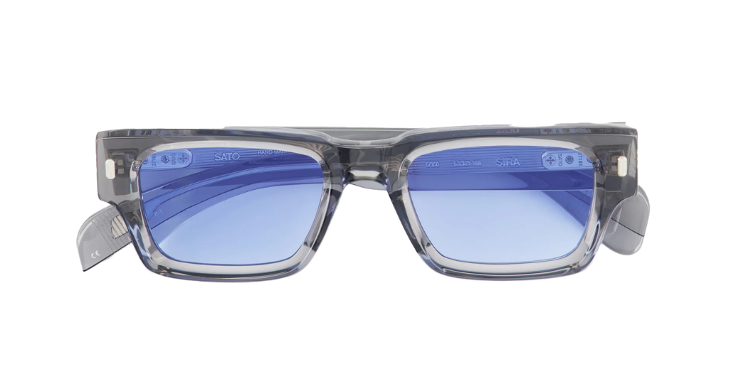 Sato Sira | P1 - Luxus-Sonnenbrille aus Titan, hergestellt in Japan, Eckig