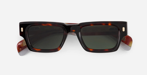 Sato Sira | AR-1 - Luxus-Sonnenbrille aus Acetat, hergestellt in Japan - eckige Rahmen