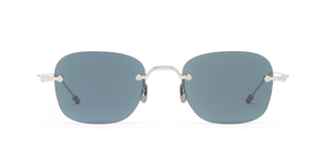 Thom Browne 961A | 045 (52) Sonnenbrille in Silber - in Japan hergestellte Luxusbrille aus Titan
