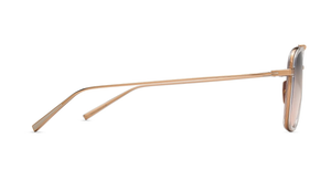 DITA Artoa.57x | Luxussonnenbrille Rose Gold - Crystal Clear in Roségold mit grauen Gläsern