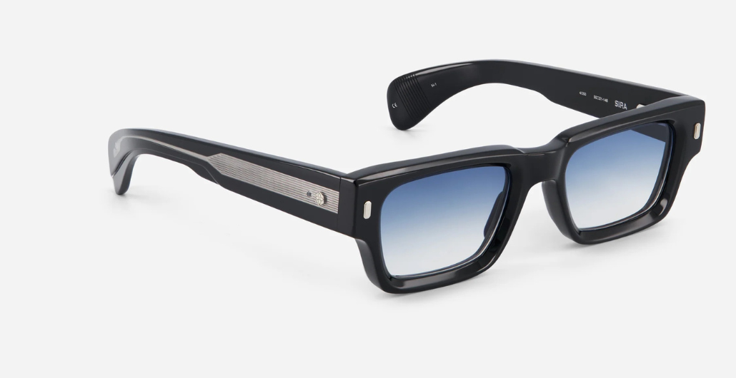 Sato Sira | N-1 - Luxus-Sonnenbrille aus Acetat, hergestellt in Japan und eckig