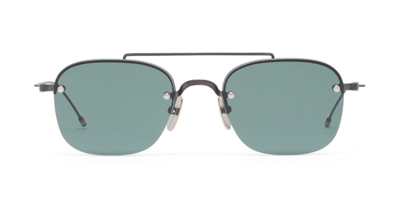 Thom Browne 960A | 005 Sonnenbrille in Schwarz - in Japan hergestellte Luxusbrille aus Titan