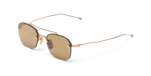 Thom Browne 960A | 710 Sonnenbrille in Rosegold - in Japan hergestellte Luxusbrille aus Titan
