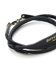 Diffuser Tokyo | Twisted Leather Bracecord | Black