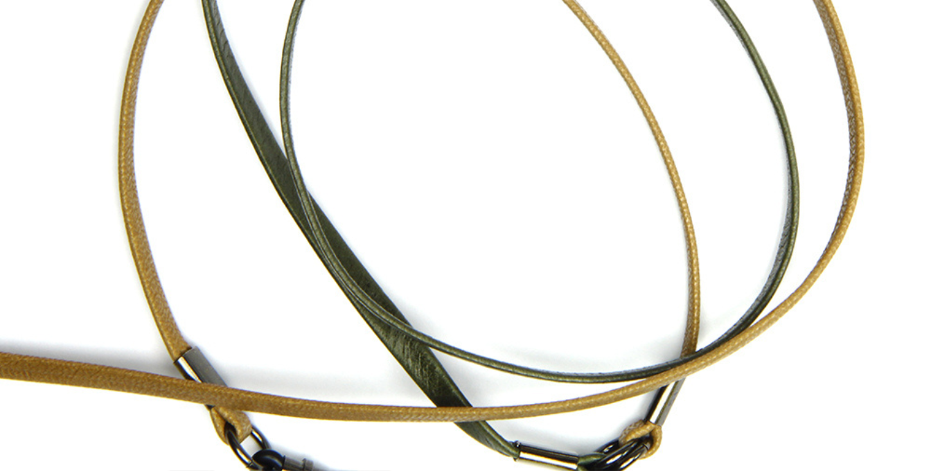 Diffuser Tokyo | Two Tone Sophisticated Glass Cord | Khaki &amp; Beige
