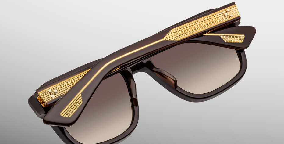 JMM Yves EPOXY II Ganache - luxury sunglasses in Brown and brown