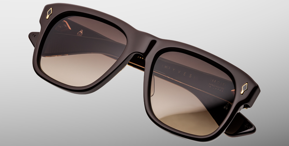 JMM Yves EPOXY II Ganache - luxury sunglasses in Brown and brown