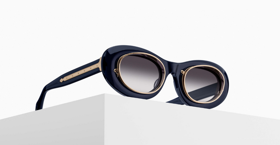 Matsuda 10604H | Dark Navy Crystal – Leidmann